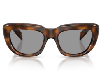 Óculos de Sol Prada Signature Marrom Tartaruga PRD07S 20D50Q-53
