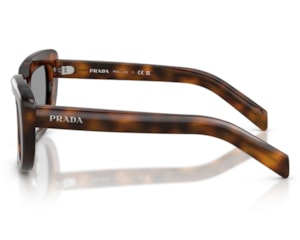 Óculos de Sol Prada Signature Marrom Tartaruga PRD07S 20D50Q-53