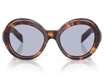 Óculos de Sol Prada Signature Marrom Tartaruga PRD08SU 15W30X-53