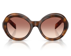 Óculos de Sol Prada Signature Marrom Tartaruga PRD08SU 20D70X-53