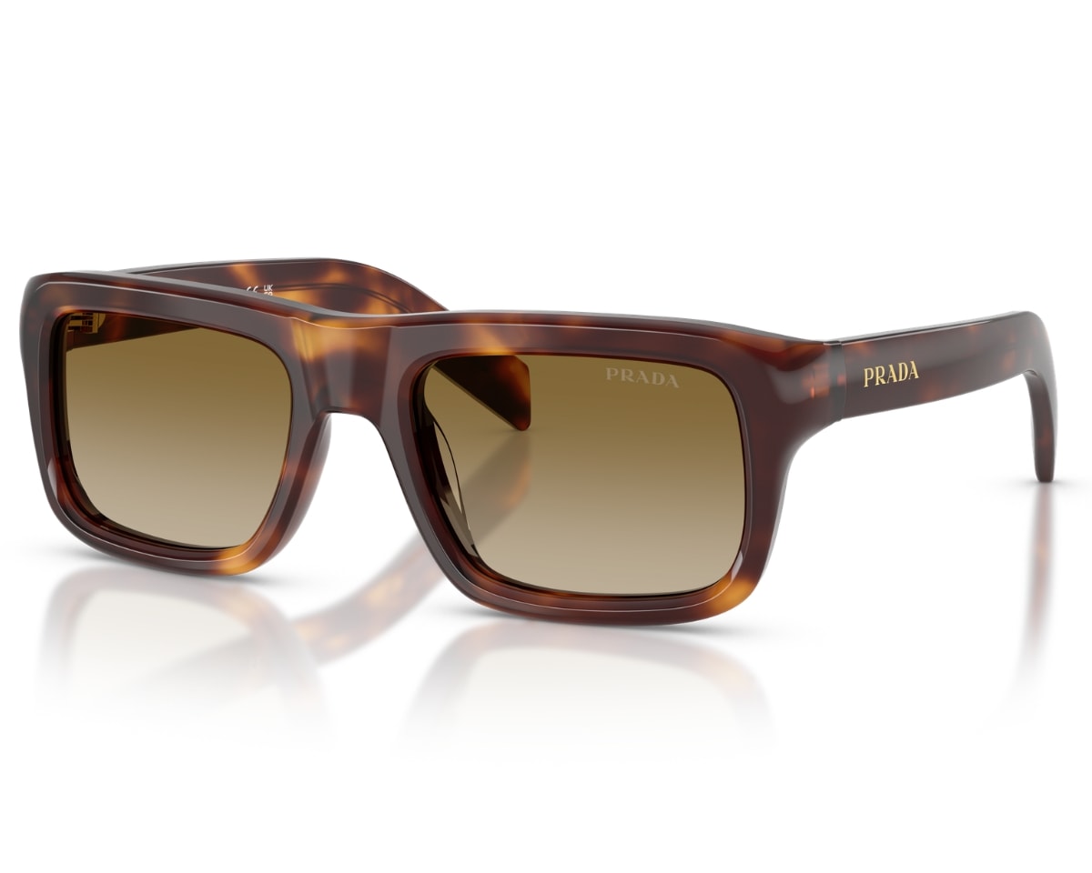 Óculos de Sol Prada Signature Tartaruga Polarizado PRB11S 17N20G