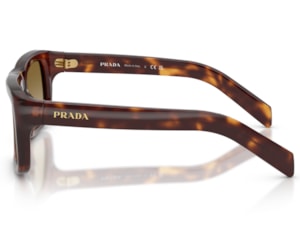 Óculos de Sol Prada Signature Marrom Tartaruga PRD11S 15W20U-54
