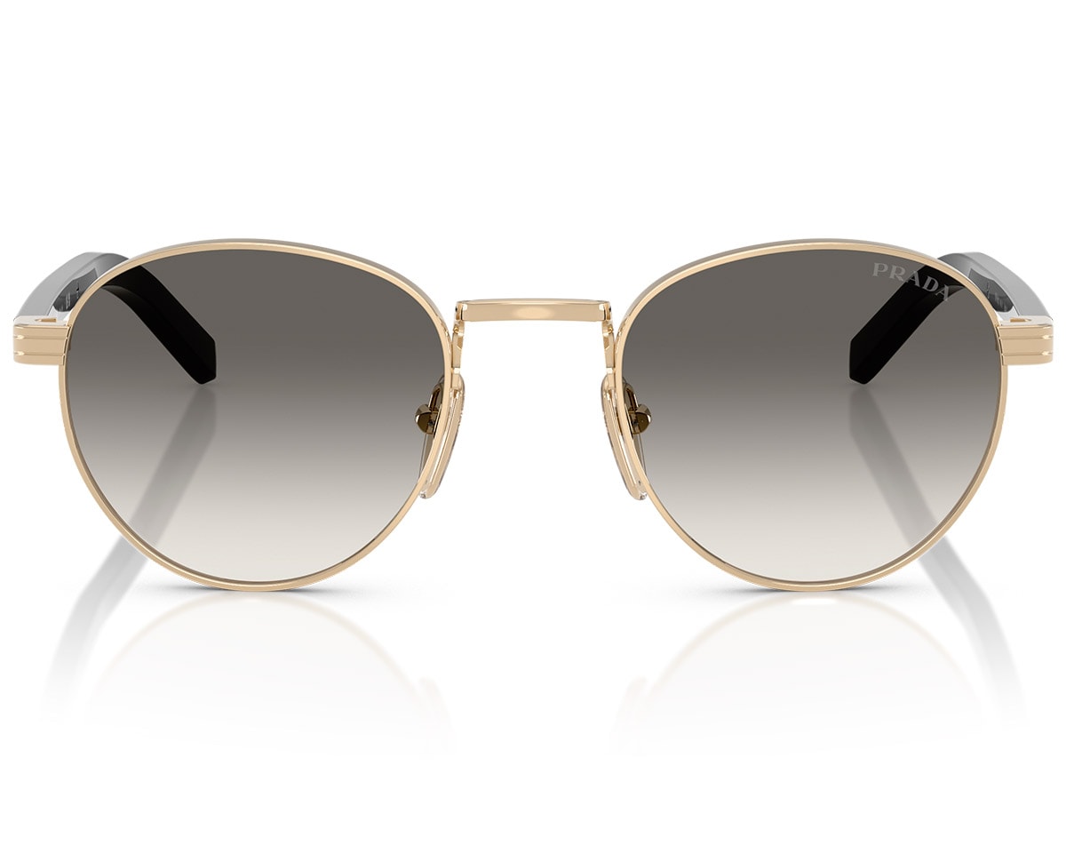 Óculos de Sol Prada Signature Pale Gold Brown PRB52S ZVN0A6