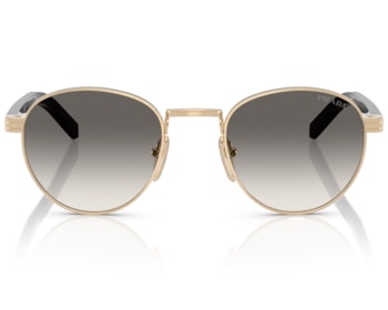 Óculos de Sol Prada Signature Pale Gold Grey PRB52S ZVN02C-49