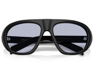 Óculos de Sol Prada Signature Preto Azul PRC05S 16K30X-57
