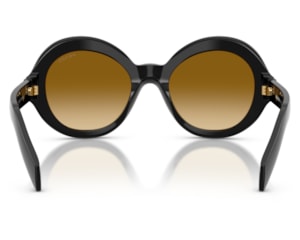 Óculos de Sol Prada Signature Preto Brilho PRD08SU  16K10X-53