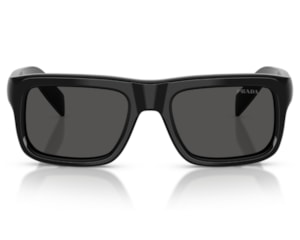 Óculos de Sol Prada Signature Preto Brilho PRD11S 16K08Z-54