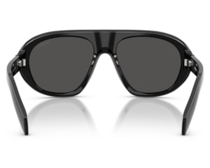  Óculos de Sol Prada Signature Preto Cinza PRC05S 16K08Z-57