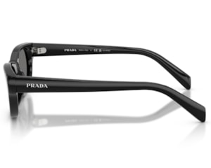 Óculos de Sol Prada Signature Preto Polarizado PRC08S 16K90T-50