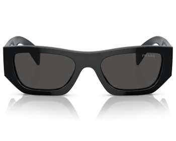 Óculos de Sol Prada Signature Preto PRA01S 16K08Z-53
