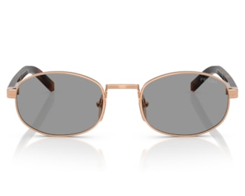 Óculos de Sol Prada Signature Rosé Cinza PRB53S SVF50Q-52