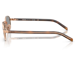 Óculos de Sol Prada Signature Rosé Cinza PRB53S SVF50Q-52
