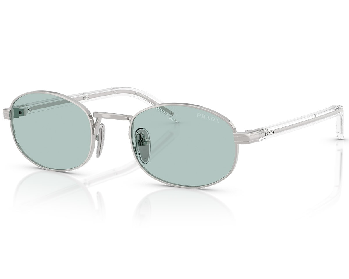 Óculos de Sol Prada Signature Silver PRB53S 1BC40N-52 - Officina 7