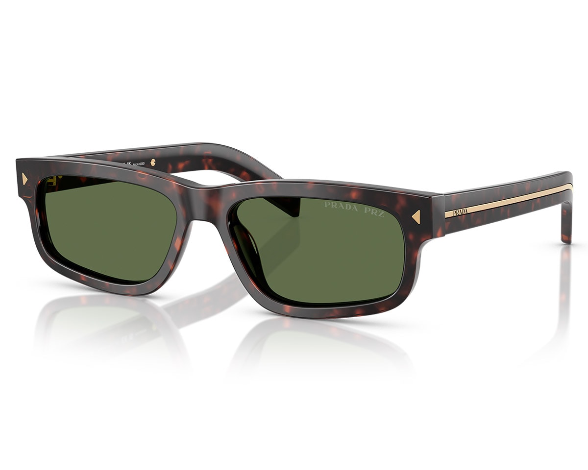 Óculos de Sol Prada Signature Tartaruga Polarizado PRB11S 17N20G