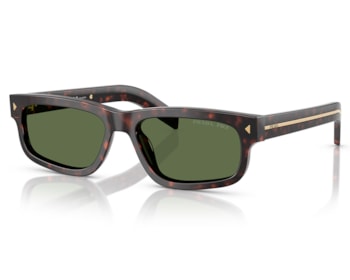 Óculos de Sol Prada Signature Tartaruga Polarizado PRB11S 17N20G-57