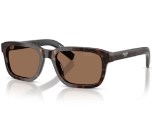 Óculos de Sol Prada Signature Tartaruga Raiz PRD16S 17N60M-55