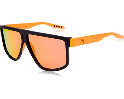 Óculos de Sol Puma Rubber Eyes Pro V1 Orange PU0286S 004-62