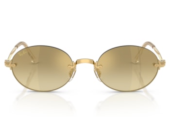 Óculos de Sol Ray Ban A$ap Rocky Dourado Marrom RB3929 0018H-54