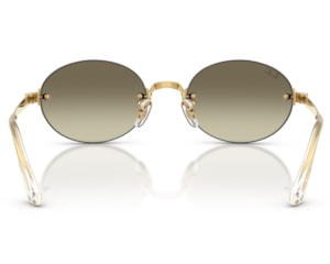 Óculos de Sol Ray Ban A$ap Rocky Dourado Marrom RB3929 0018H-54