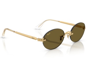 Óculos de Sol Ray Ban A$ap Rocky Dourado Polarizado RB3929 00183-54