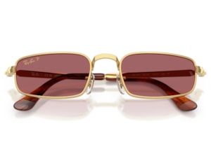 Óculos de Sol Ray Ban A$ap Rocky Metal Dourado Polarizado RB3927 001AF-54