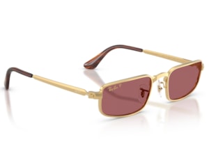 Óculos de Sol Ray Ban A$ap Rocky Metal Dourado Polarizado RB3927 001AF-54