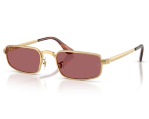 Óculos de Sol Ray Ban A$ap Rocky Metal Dourado Polarizado RB3927 001AF-54