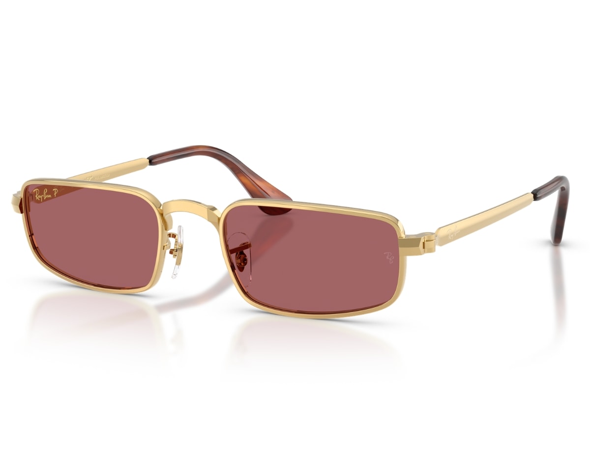 Óculos de Sol Ray Ban A$ap Rocky Metal Dourado Polarizado RB3927 001AF-54