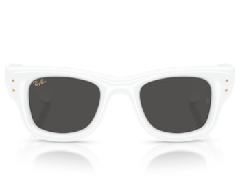 Óculos de Sol Ray Ban A$ap Rocky Wayfarer Puffer Branco RB4940 67187-47