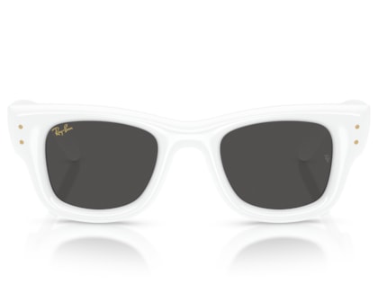 Óculos de Sol Ray Ban A$ap Rocky Wayfarer Puffer Branco RB4940 67187-47