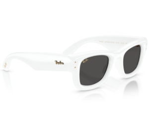 Óculos de Sol Ray Ban A$ap Rocky Wayfarer Puffer Branco RB4940 67187-47