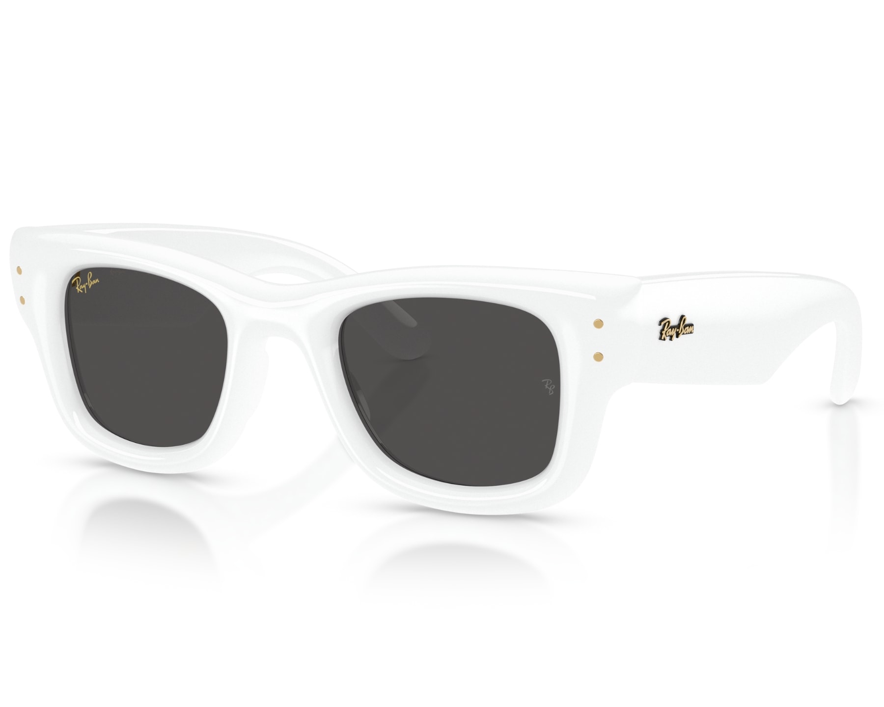 Óculos de Sol Ray Ban A$ap Rocky Wayfarer Puffer Branco