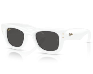 Óculos de Sol Ray Ban A$ap Rocky Wayfarer Puffer Branco RB4940 67187-47