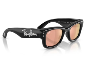 Óculos de Sol Ray Ban A$ap Rocky Wayfarer Puffer Crystal RB4940B 68647J-47