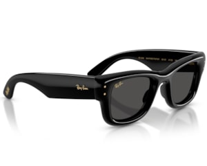 Óculos de Sol Ray Ban A$ap Rocky Wayfarer Puffer Preto RB4940 60187-47
