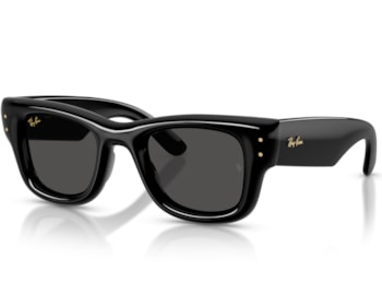 Óculos de Sol Ray Ban A$ap Rocky Wayfarer Puffer Preto RB4940 60187-47