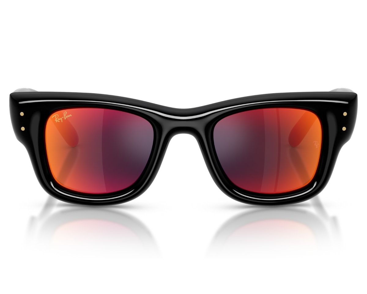 Óculos de Sol Ray Ban A$ap Rocky Wayfarer Puffer Preto RB4940