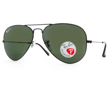 Óculos de Sol Ray Ban Aviador Polarizado RB3025L 002/58-58