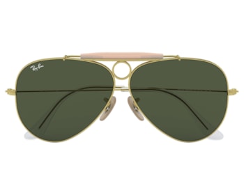 Óculos de Sol Ray Ban Aviador Shooter RB3138 001-58