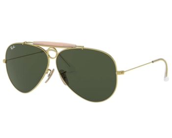 Óculos de Sol Ray Ban Aviador Shooter RB3138 001-58