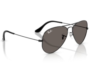 Óculos de Sol Ray Ban Aviator Large Metal Preto RB3025 002/B1-58