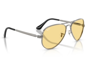 Óculos de Sol Ray Ban Aviator Max Chumbo Amarelo RB3925 004R6-58