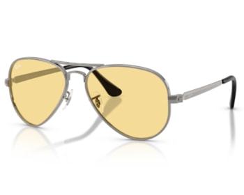 Óculos de Sol Ray Ban Aviator Max Chumbo Amarelo RB3925 004R6-58
