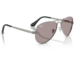 Óculos de Sol Ray Ban Aviator Max Chumbo  RB3925 00453-58