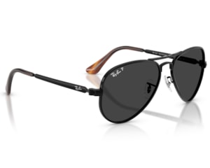 Óculos de Sol Ray Ban Aviator Max Preto Polarizado RB3925 00248-62