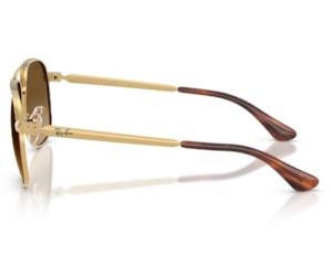 Óculos de Sol Ray Ban Bill Max Dourado Polarizado RB3793 001/M2-56