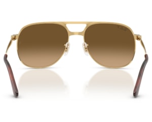 Óculos de Sol Ray Ban Bill Max Dourado Polarizado RB3793 001/M2-56