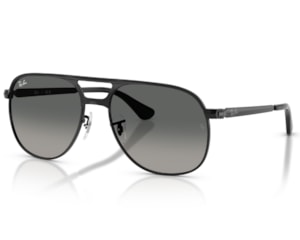 Óculos de Sol Ray Ban Bill Max Preto Cinza RB3793 002/71-56