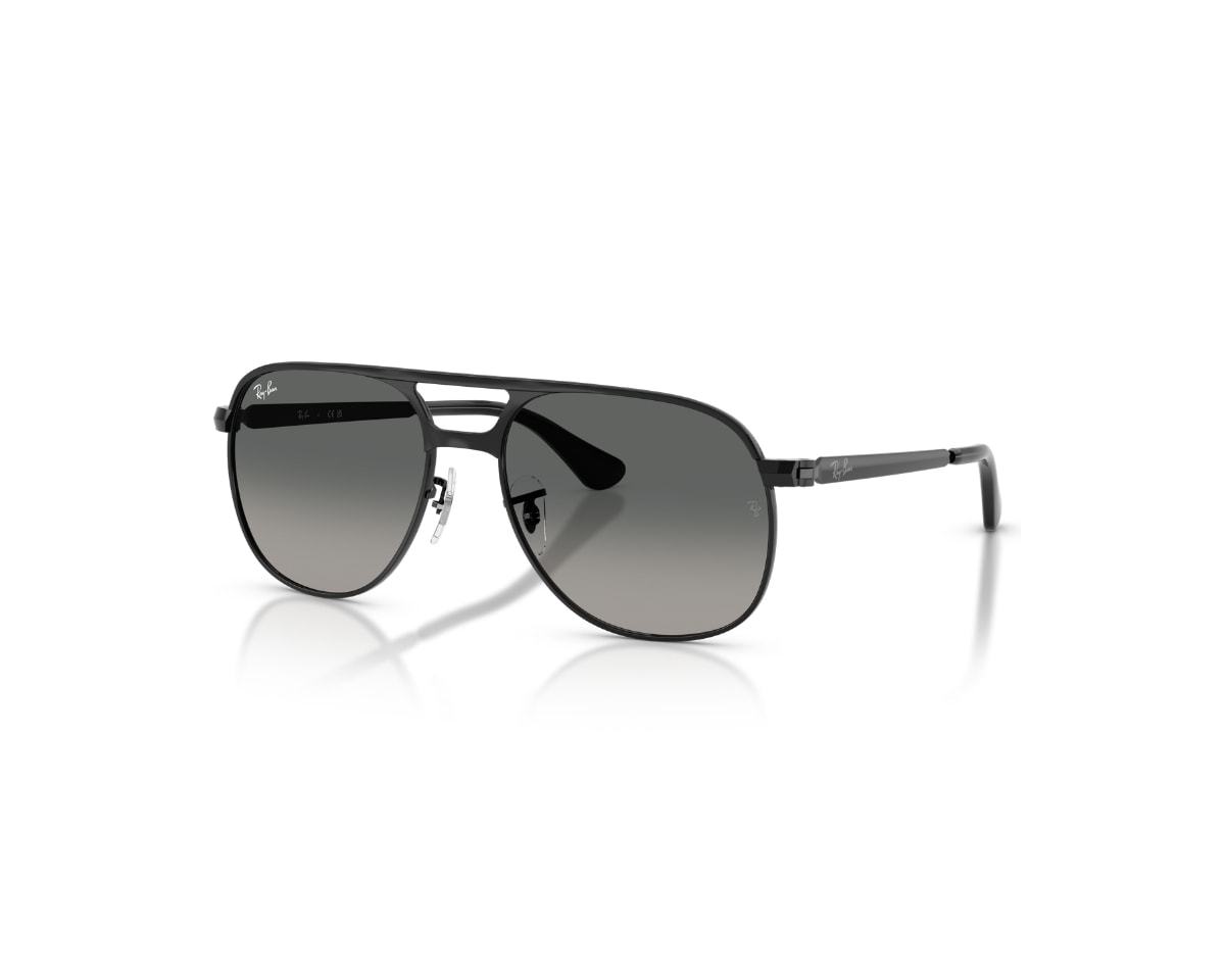Óculos de Sol Ray Ban Bill Max Preto Cinza RB3793 002/71-56