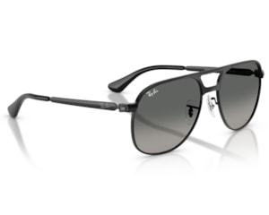 Óculos de Sol Ray Ban Bill Max Preto Cinza RB3793 002/71-56